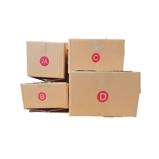 ⚡️⚡️ถูกที่สุด ราคาส่งตั้งแต่10ใบ กล่องไปรษณีย์ เบอร์ 2A,B,2B,C และ D
