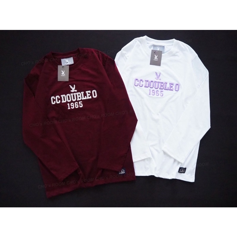 💥ลดล้างสต๊อก 💥 เสื้อยือแขนยาว CCOO 1965 งานปัก-งานป้าย🔖 Long 01 (SMLXL)