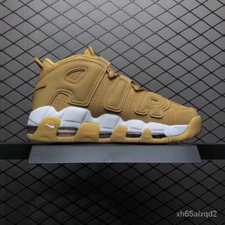 พร้อมส่ง️▧◕◕Nike Air More Uptempo Pippen Big Yellow Wheat AA4060-200