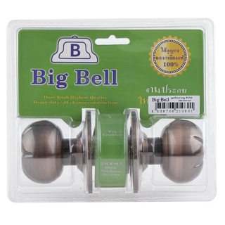 ลูกบิดประตู หัวกลม BIGBELL MN5414AC ทองแดงรมดำ