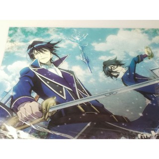 Clear Poster Anime   K - Project (29.5×42cm.)A3