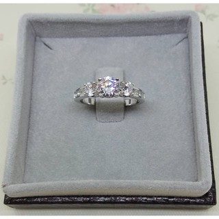 💍💎แหวนเพชรCZ💍💎 💘ตัวเรือนทำจากเนื้อเงินแท้ 925💖