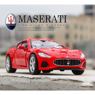 rmz CITY 1:36 Maserati Gran Turismo MC โมเดลรถของเล่น ประตูรถเปิดอัตโนมัติ