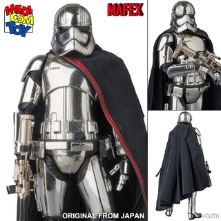 งานแท้ Medicom Toy Mafex Star Wars The Force Awakens VII สตาร์ วอร์ส Captain Phasma Fazuma กัปตันฟาสมา Ver ฟิกม่า Figma