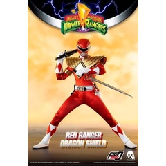 [Readt stock] Threezero Power Rangers Dragon Shield Red Ranger 1/6 Scale Action Figure