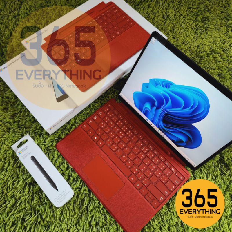 Surface Pro 8 I5 Ram8 SSD256 มือสอง สภาพสวยมากประกันยาวๆ