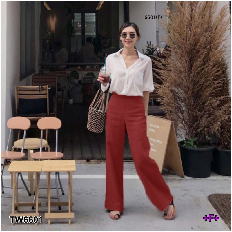 MM6601 Set 2 ชิ้น เสือเชิ้ตโฟร์เวย์แขนยาว มาพร้อมกางเกงขายาวSet of 2 pieces. Long-sleeved four-wayเก - รูปที่ 6