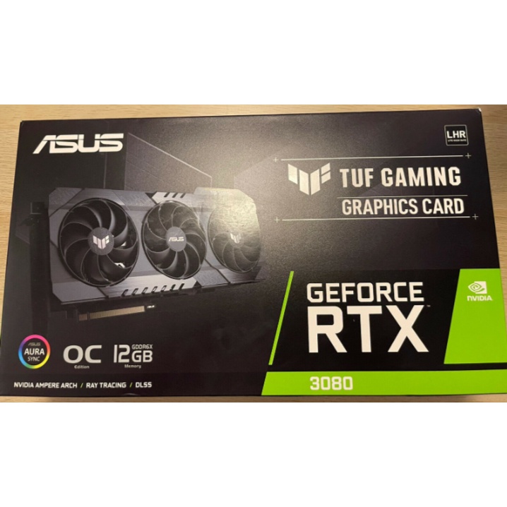 ASUS TUF Gaming GeForce RTX 3080 OC 12GB GDDR6X Graphics Card