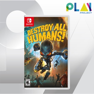 Nintendo Switch : Destroy All Humans! [มือ1] [แผ่นเกมนินเทนโด้ switch]