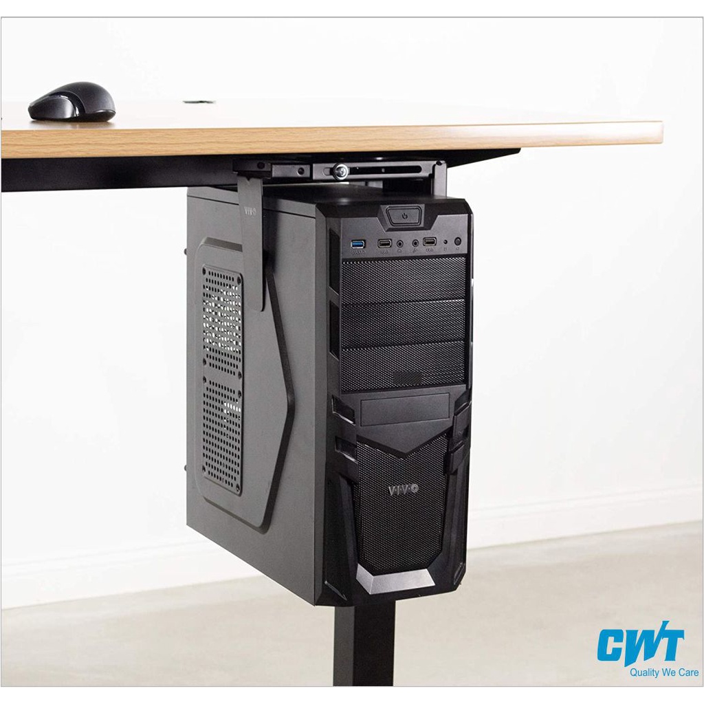 ที่วางเครื่องซีพียู CPU สำหรับยึดแขวนใต้โต๊ะ CPU-Holder รุ่น CWT-CPU19 ...