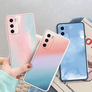 Huawei Case Huawei Honor 10 Lite 10i/20i/20E 10 V10 X10 Pro X10 Watercolor Soft TPU Silicone Protective Case