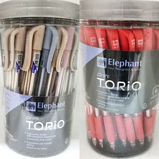 (50 ด้าม) ปากกาตราช้าง Elephant Drift TORIO 0.7