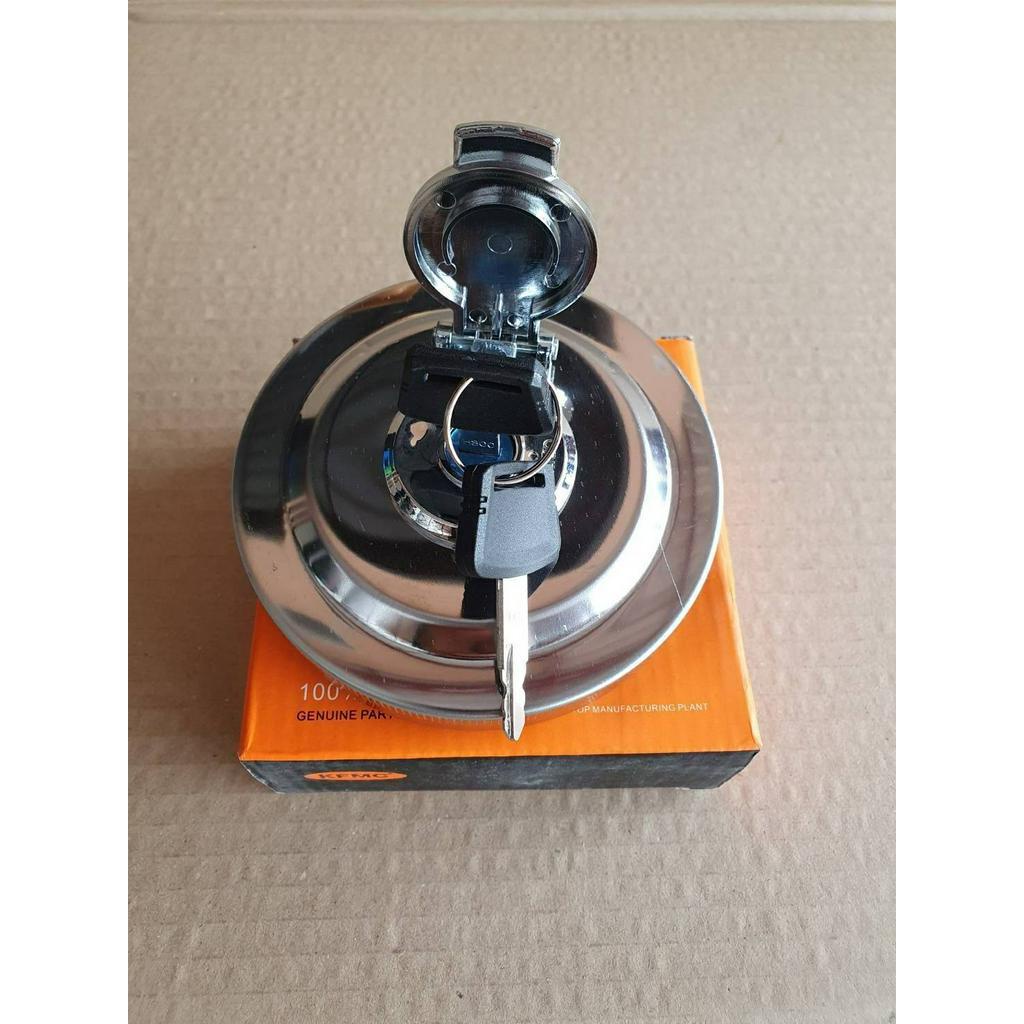 ฝาถังดีเซล สีเงิน KOBELCO มาร์ค3, มาร์ค5  SK60-3, SK100-3, SK120-3, SK200-3, SK60-5, SK100-5, SK120-