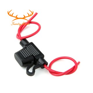 ☀SALE☀14AWG Wire In-line Car Automotive Mini Blade Fuse Holder Fuseholder 20A