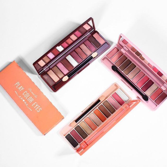 อายแชโดว์ พาเลตต์ Lameila PLAY COLOR EYE SHADOW eyeshadow 10 สี มี 6 เบอร์ให้เลือก มีทุกเชด หลากสี เครื่องสำอาง No.3596
