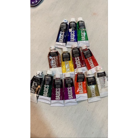 LIQUITEX BASICS- สีเกรด Studio 14 สี ส่งฟรี! FREE SHIPPING!