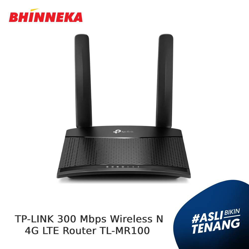 Tp Link เราเตอร ไร สาย N 4g Lte Tl Mr100 300mbps 2 194