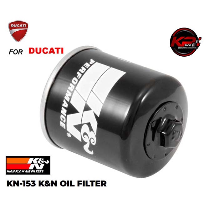 กรองน้ำมันเครื่อง K&N FOR DUCATI