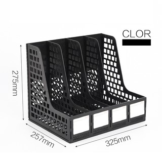 3 Colors Document Tray File Holder Desk File Organizer File Rack