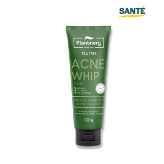 Plantnery Tea Tree Acne Whip Foam วิปโฟม เหมาะสำหรับผู้ที่มีปัญหาสิว 100 g.