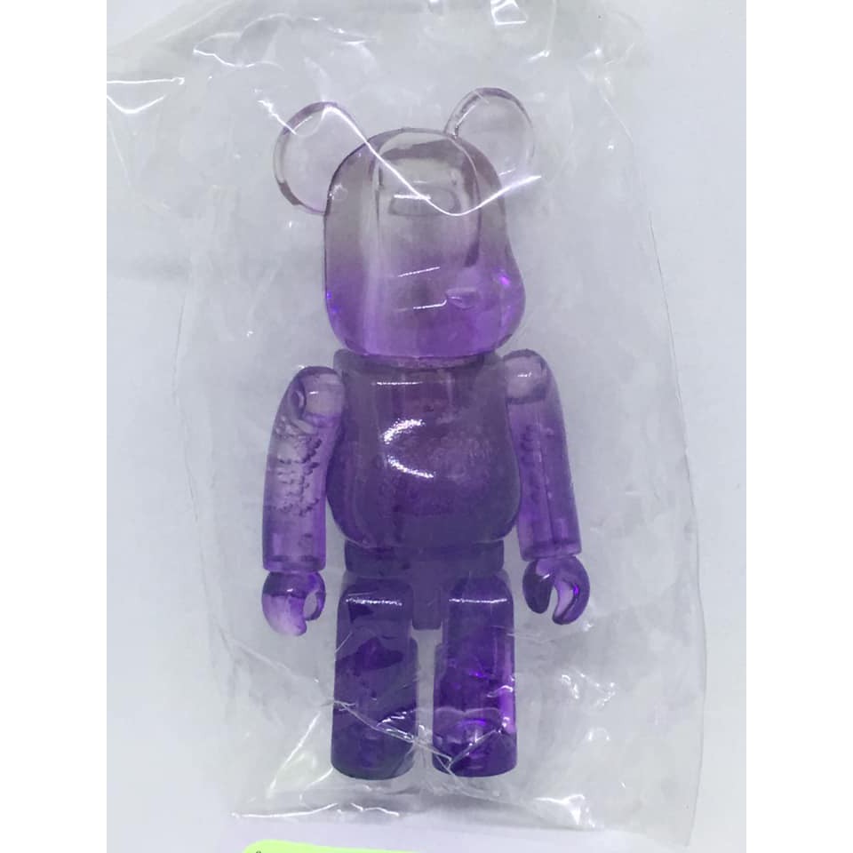 ฟิกเกอร์ bearbrick 100% JellyBean Purple ของญี่ปุ่นแท้ พร้อมส่ง