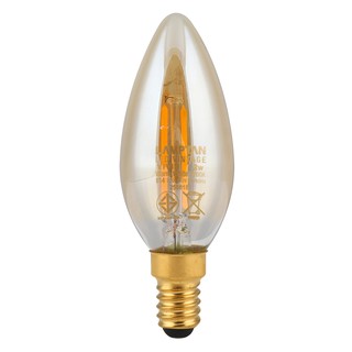 หลอด LED LAMPTAN Vivid 2 วัตต์ WARMWHITE E14 หลอดไฟภายในบ้านเอนกประสงค์