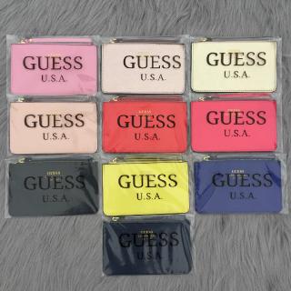 Guess กระเป๋าสตางค์มีซิป 17 สี