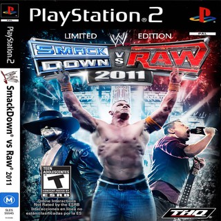 แผ่นเกมส์ [PS2] (ร้านเปิดใหม่) WWE SmackDown vs Raw 2011 (USA)