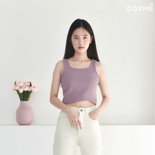 COZME BKK YOU Crop เสื้อครอปแขนกุด พร้อมส่ง 8 สี