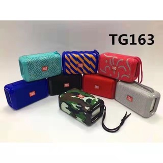 TG-163 ลำโพงบลูทูธ ขนาดพกพา รุ่น TG163 เสียงเพราะ เล็กพอเหมาะ