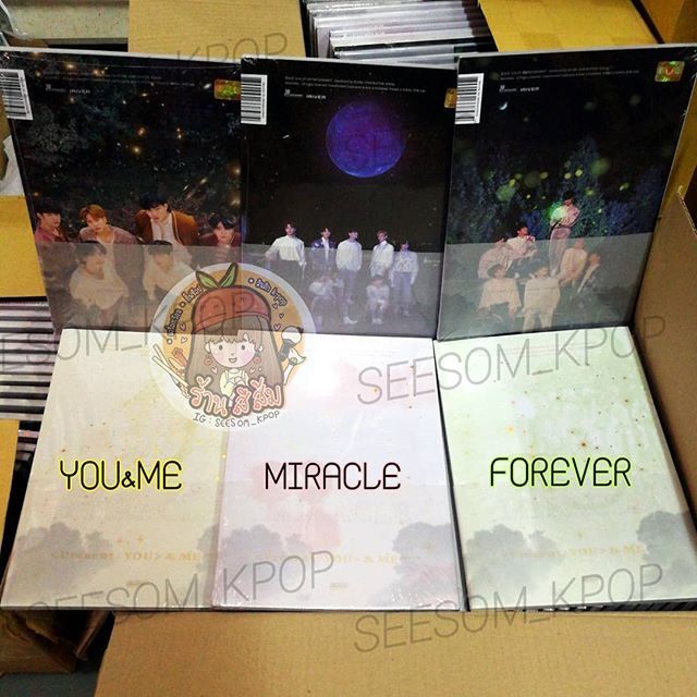 (พร้อมส่ง) อัลบั้ม GOT7 PRESENT : YOU and ME (YOU&amp;ME/Miracle/Forever)