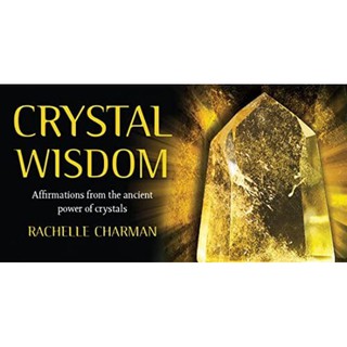 [ไพ่แท้]​ Crystal Wisdom Mini Inspiration Cards - Rachelle Charman ไพ่ออราเคิล ไพ่ยิปซี ทาโร่ ทาโรต์ tarot oracle card