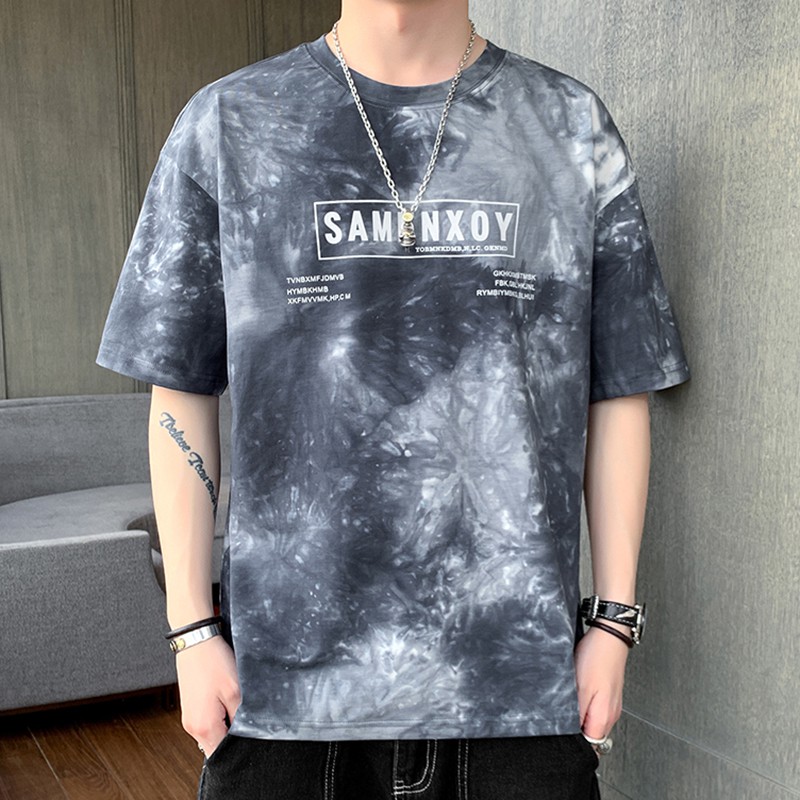 SUNDAY2020 เสื้อยืดผู้ชาย สกรีนลายมัดย้อม ใครเห็นก็ต้องหลง เพราะเขาดูดีจริงๆ นะเนี่ย❤️ ผ้านิ่มใส่สบายสุดๆ ใส่ไปไหนก็ม
