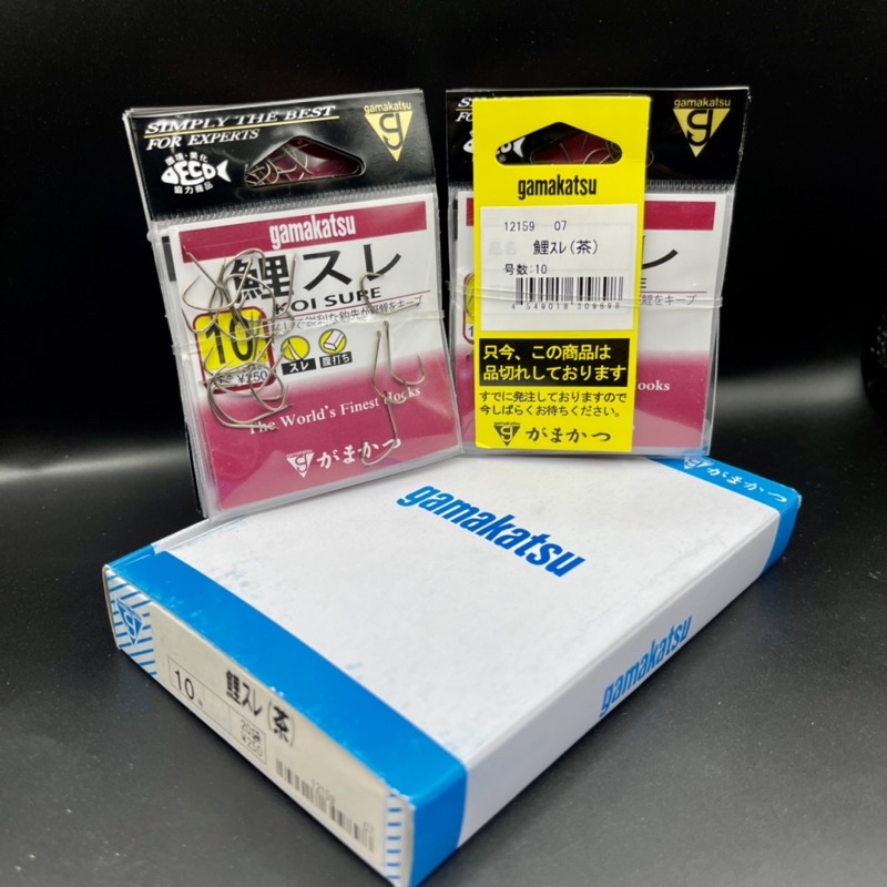 ตาเบ็ดตกกุ้ง ตะขอตกกุ้ง ทรง เซเว่น กามา Koi sure เบอร์10 ซองละ 17ตัว