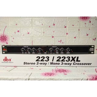 DBX 223XL crossover  ครอสโอเวอร์ รุ่น 223 ครอส2ทางST //ครอส 3ทาง MONO