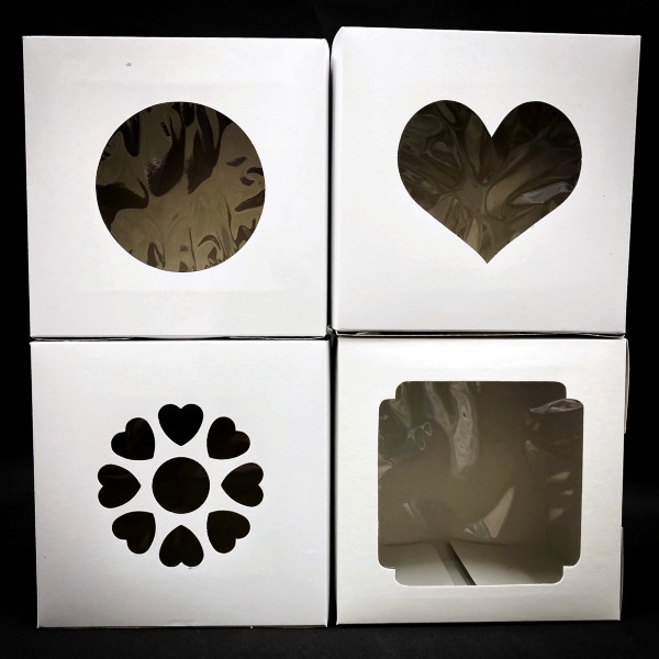 กล่องเค้กโบราณ กล่องเค้กปอนด์ กล่องเค้ก 1 / 2 / 3 ปอนด์ กล่องเค้กทรงเตี้ย กล่องเค้กทรงสูง 10 ใบ - รูปที่ 3