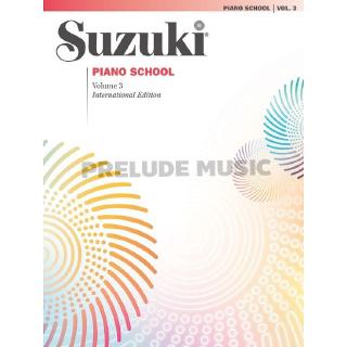 (โค้ดINCSM2Lลด70฿) Suzuki Piano School International Edition, Volume 3 (30034)