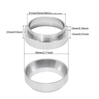 แหวนครอบด้ามชงกาแฟ แหวนครอบโดสกาแฟ Coffee Dosing Ring Aluminium VBR2