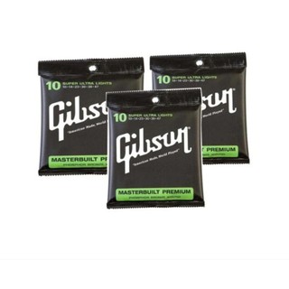 Gibson สายกีตาร์โปร่ง รุ่น Super Ultra Lights