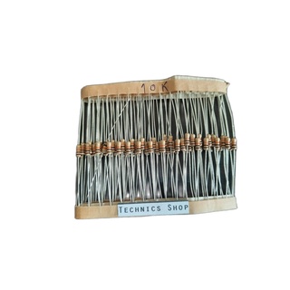 ตัวต้านทาน 10 kโอห์ม 1/4W จำนวน 20 ตัว Resistor 10 KOhm 20 pcs.