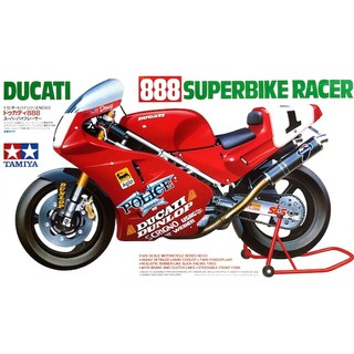 โมเดลมอเตอร์ไซค์ TAMIYA DUCATI 888 SUPERBIKE RACER 1/12