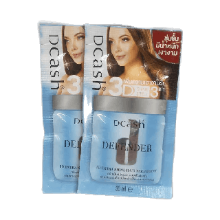 Dcash Defender 3D Extra Shine Hair Treatment ดีแคช ดีเฟนเดอร์ 3ดี เอ็กซ์ตร้า ชายน์ แฮร์ ทรีทเม้นท์ 1ซอง (30 มล.)