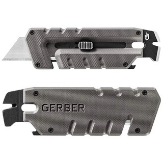 Gerber Prybrid Utility Multi-Function Tool, Replaceable Razor Blade, Gray G10 Handles (31-003809)