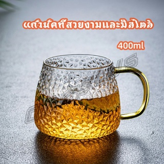 OnePlus ถ้วยแก้วน้ำชา แก้วกาแฟ แก้วน้ำ ทนต่ออุณหภูมิสูง  glass cup