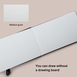 SeamiArt 2 Sizes Drawing Notebook For Watercolor 300GSM Paper/24 Sheets