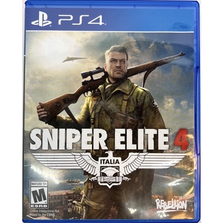 Sniper Elite 4 For Ps4 Zone All ภาษาอ งกฤษ แผ นใหม ในซ ล ตรงปก Shopee Thailand