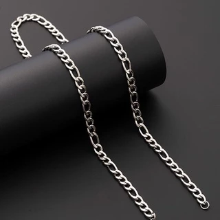 Love2Self X043 สแตนเลสสตีลผู้ชายไม่มีสร้อยคอจี้ Non Tarnish 316L เหล็กธรรมดาเงินคอลเลกชัน