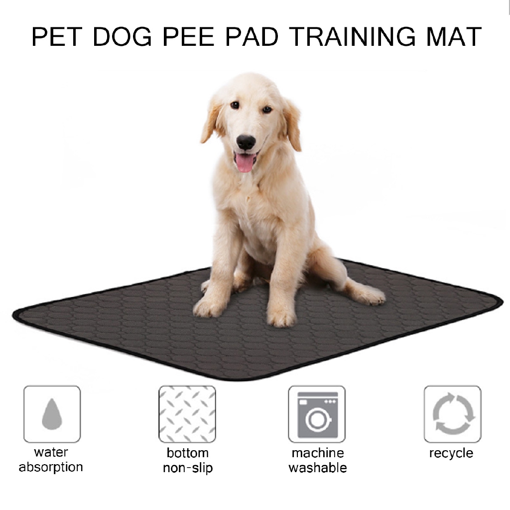 3 Size Waterproof Absorbent Reusable Washable Pet Pee Pad Dogs Rabbit