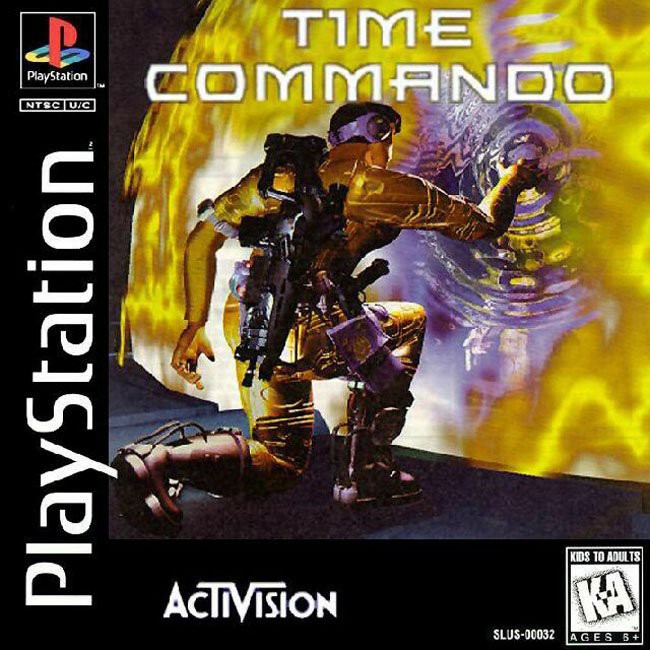 TIME COMMANDO [PS1 US : 1 Disc]