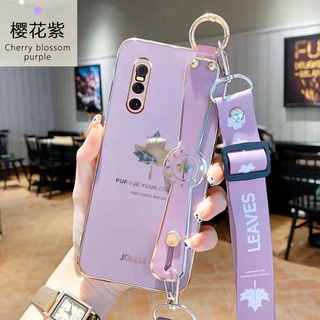 เคสโทรศัพท์มือถือ พร้อมสายคล้องมือ หรูหรา สําหรับ VIVO Y11 Y12 Y15 Y17 Y02S 2022 Y20 Y20i Y20S Y20G Y20A Y12S Y11S Y19